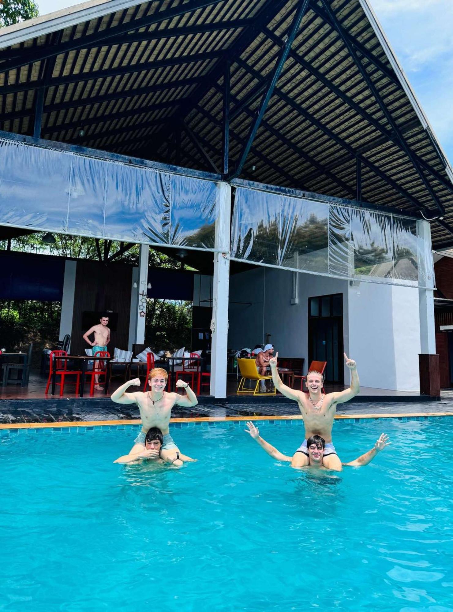 קו סמוי Chill Inn Samui Hostel And Restaurant מראה חיצוני תמונה